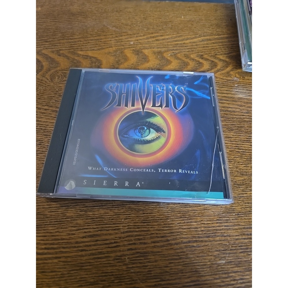 SHIVERS CD-ROM SOFTWARE Game For PC WINDOWS 3.1 & WINDOWS 95 Used